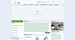 Desktop Screenshot of iotsensor.com